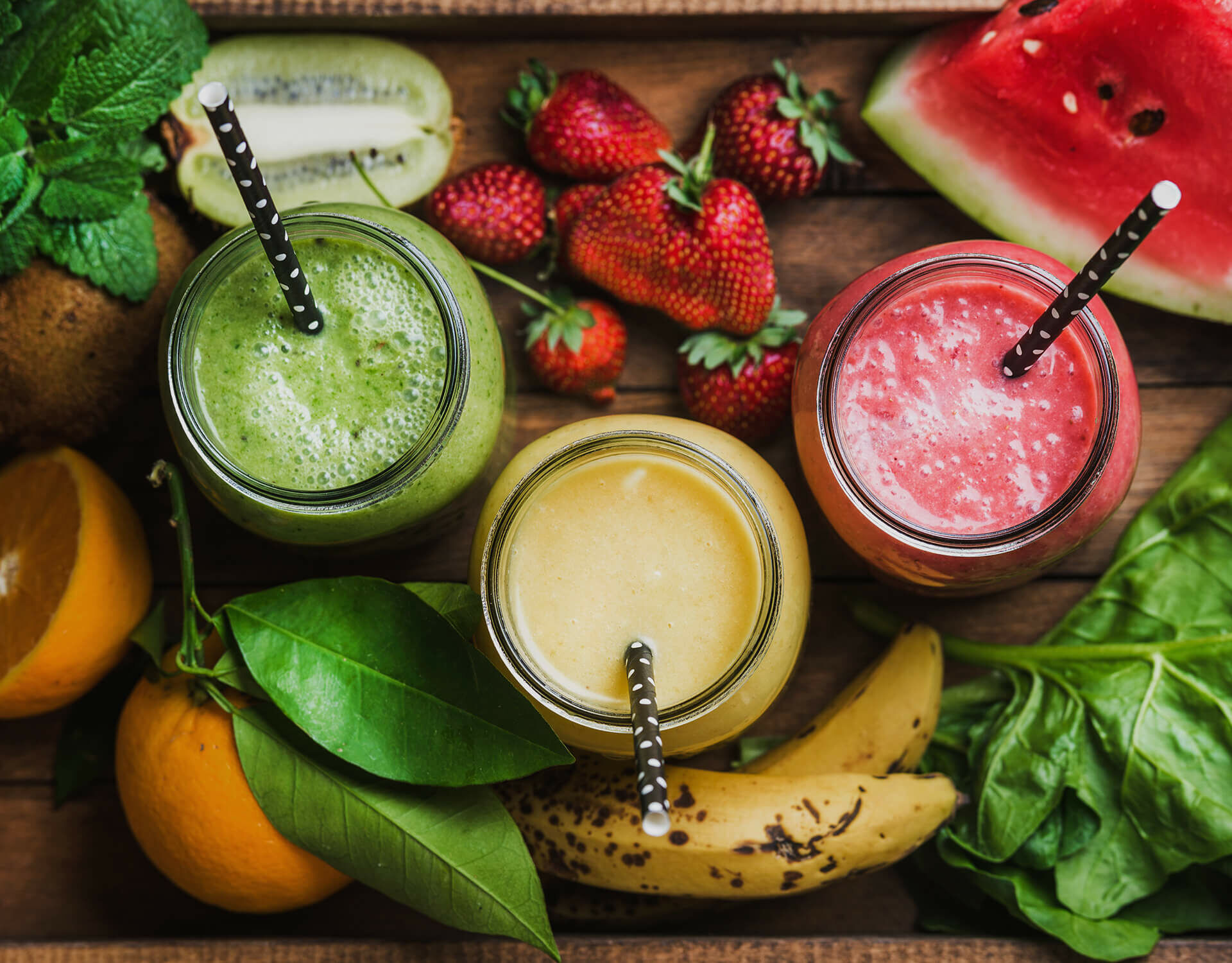 Летние три смузи