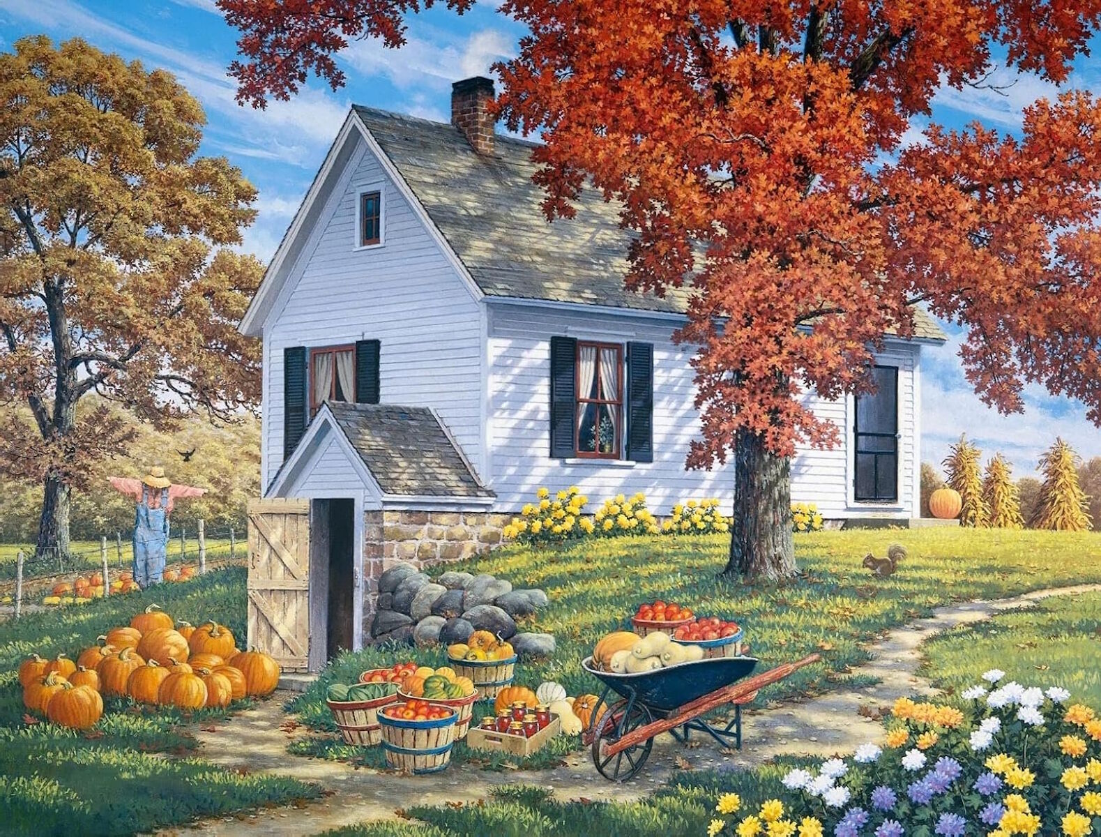 Урожай у дома