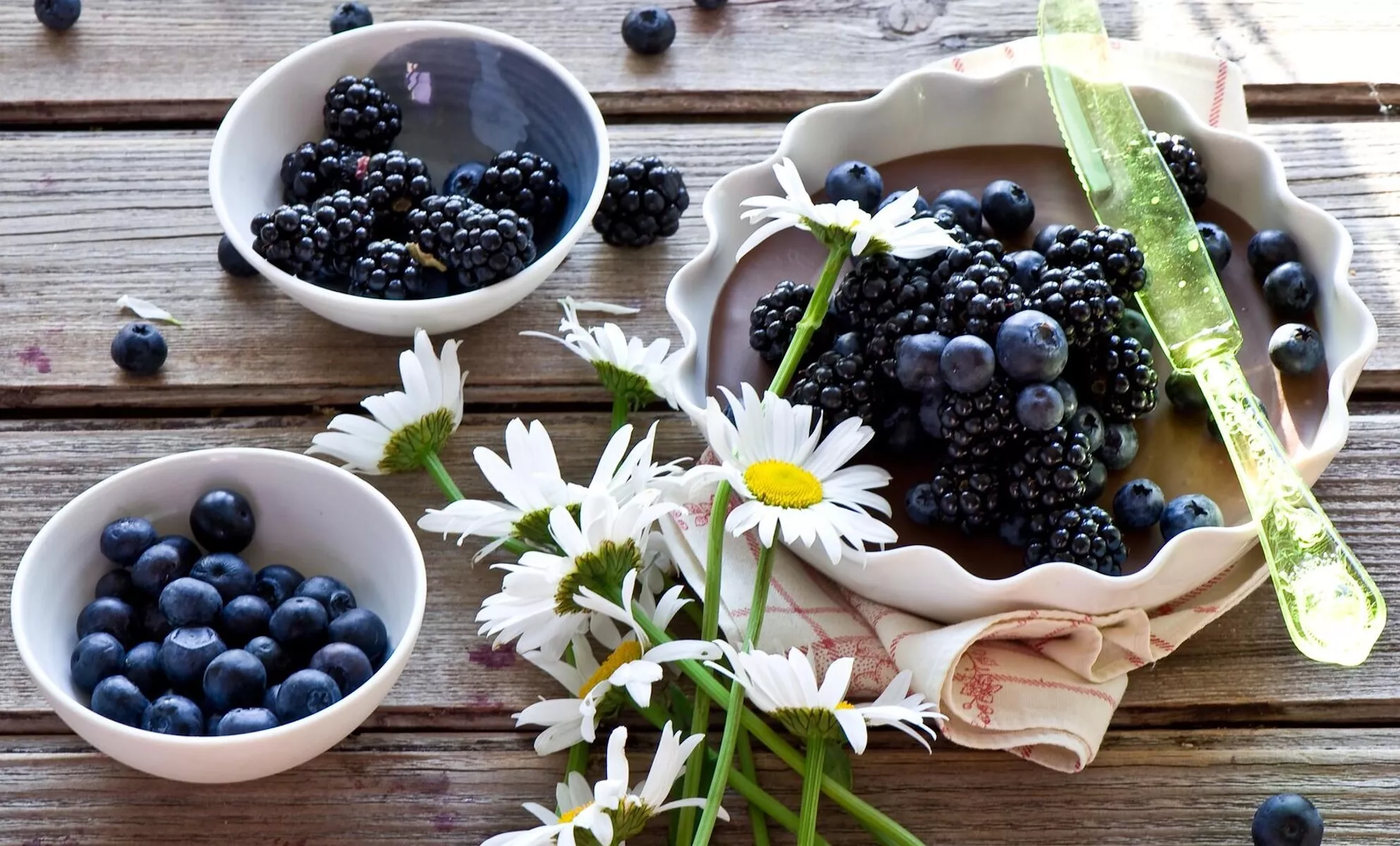 Ежевика с черникой