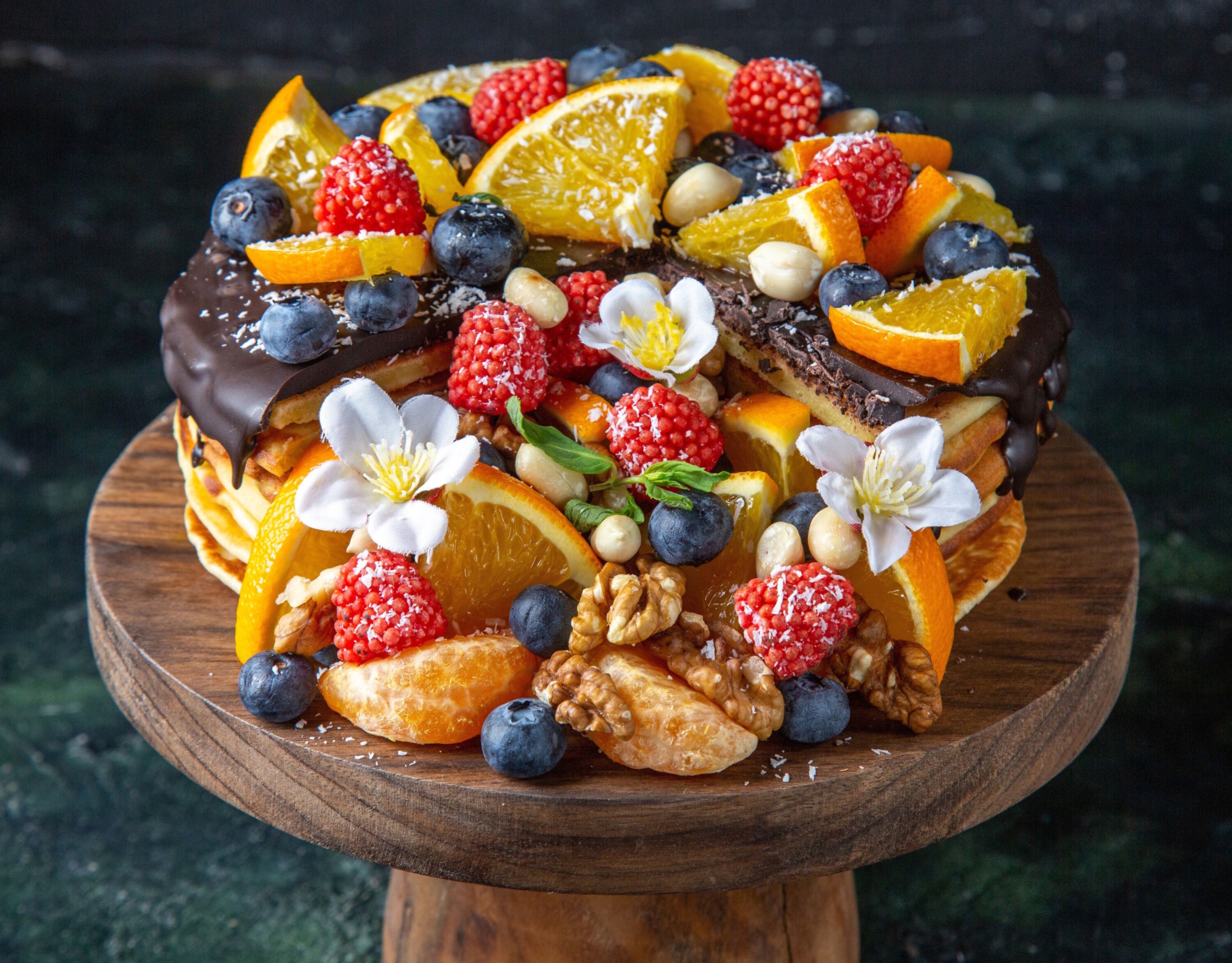 Тортик с цитрусами