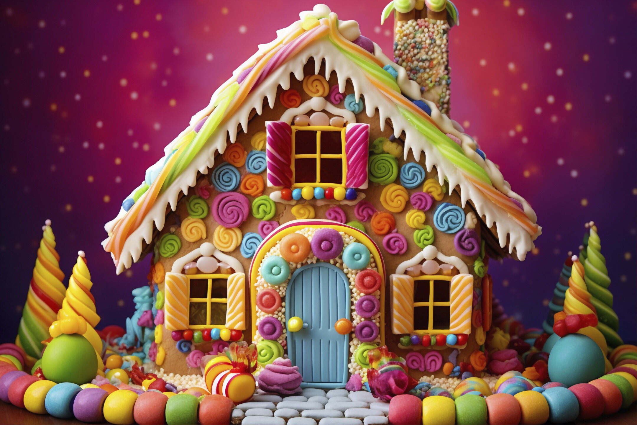 Сладкий детский домик
