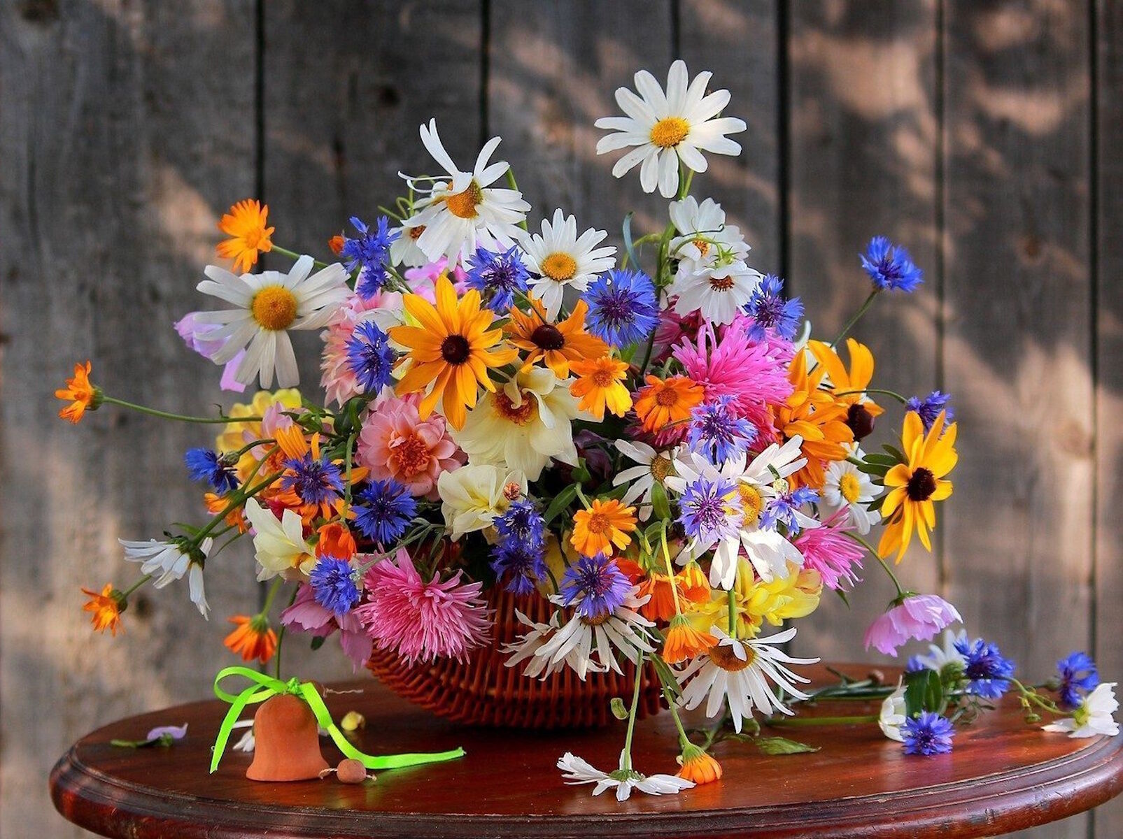 Яркий весенний букет