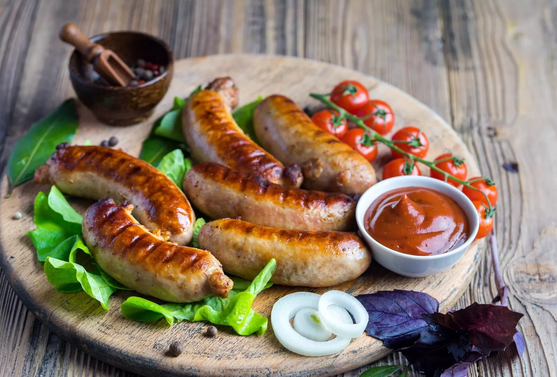 Колбаски на завтрак