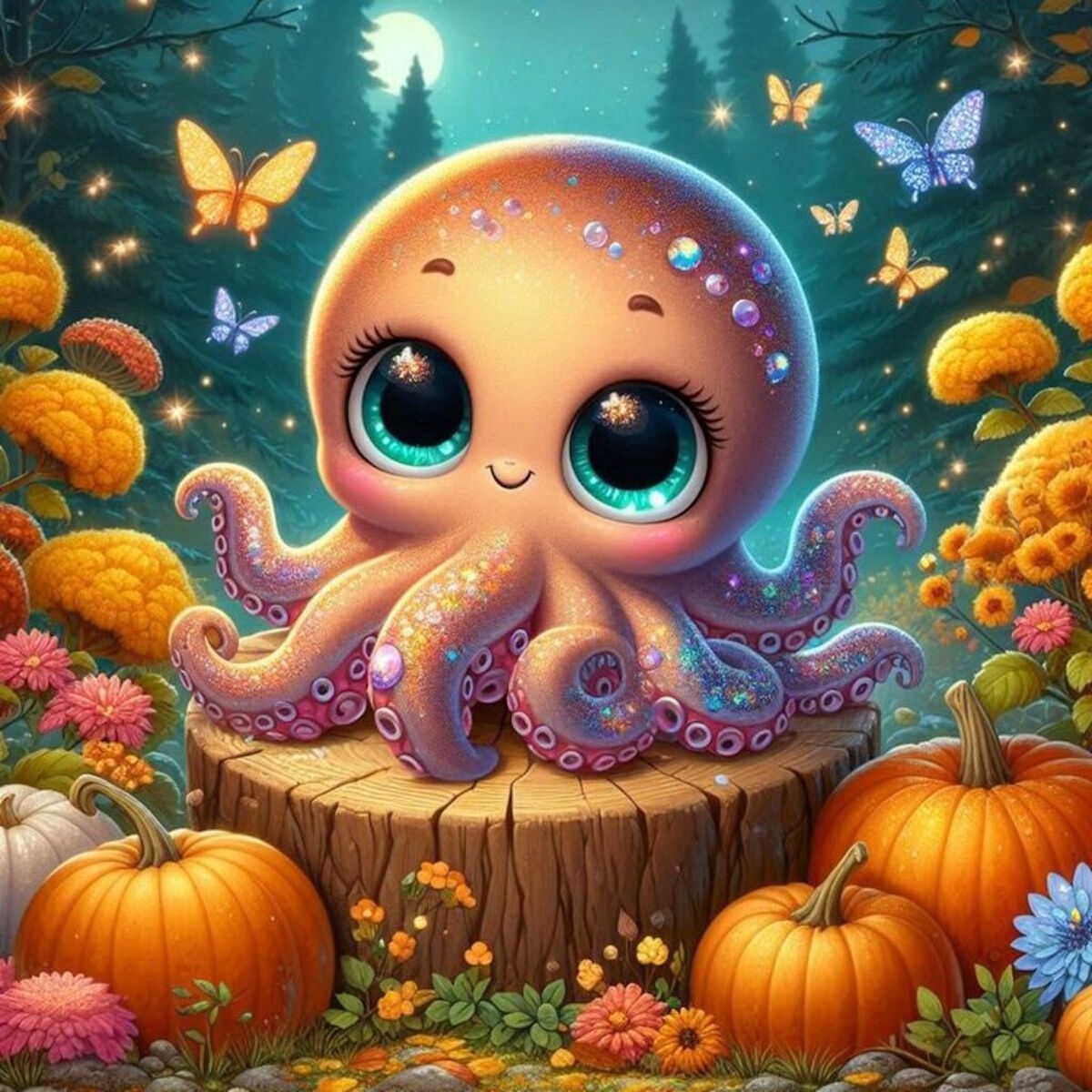 Глазастая осьминожка