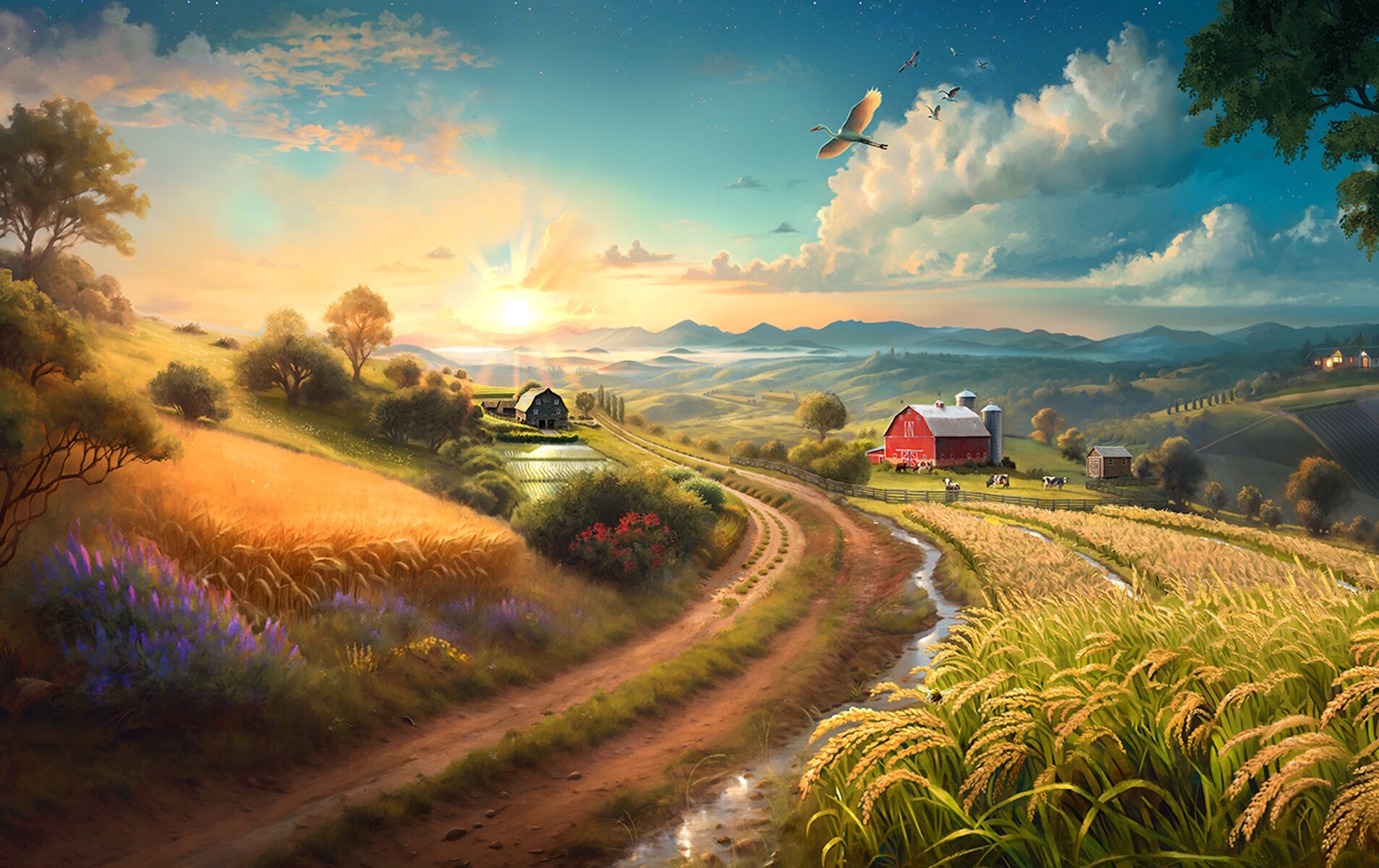 Дорога к деревне