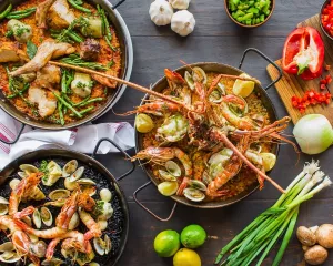 Лобстер в тарелке