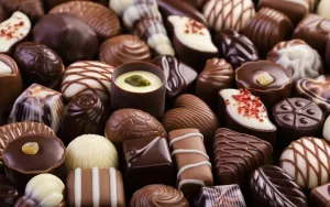 Шоколадные разные конфетки