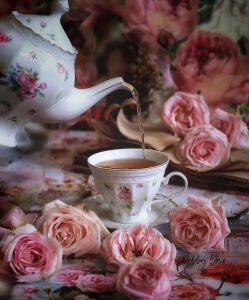 Чай розовый