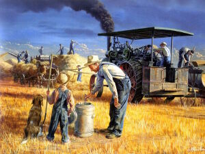 Работы в поле