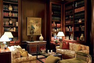 Картина в библиотеке