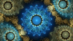 Фрактальные бусины