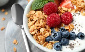 Завтрак с мюслями