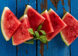 Арбузные кусочки