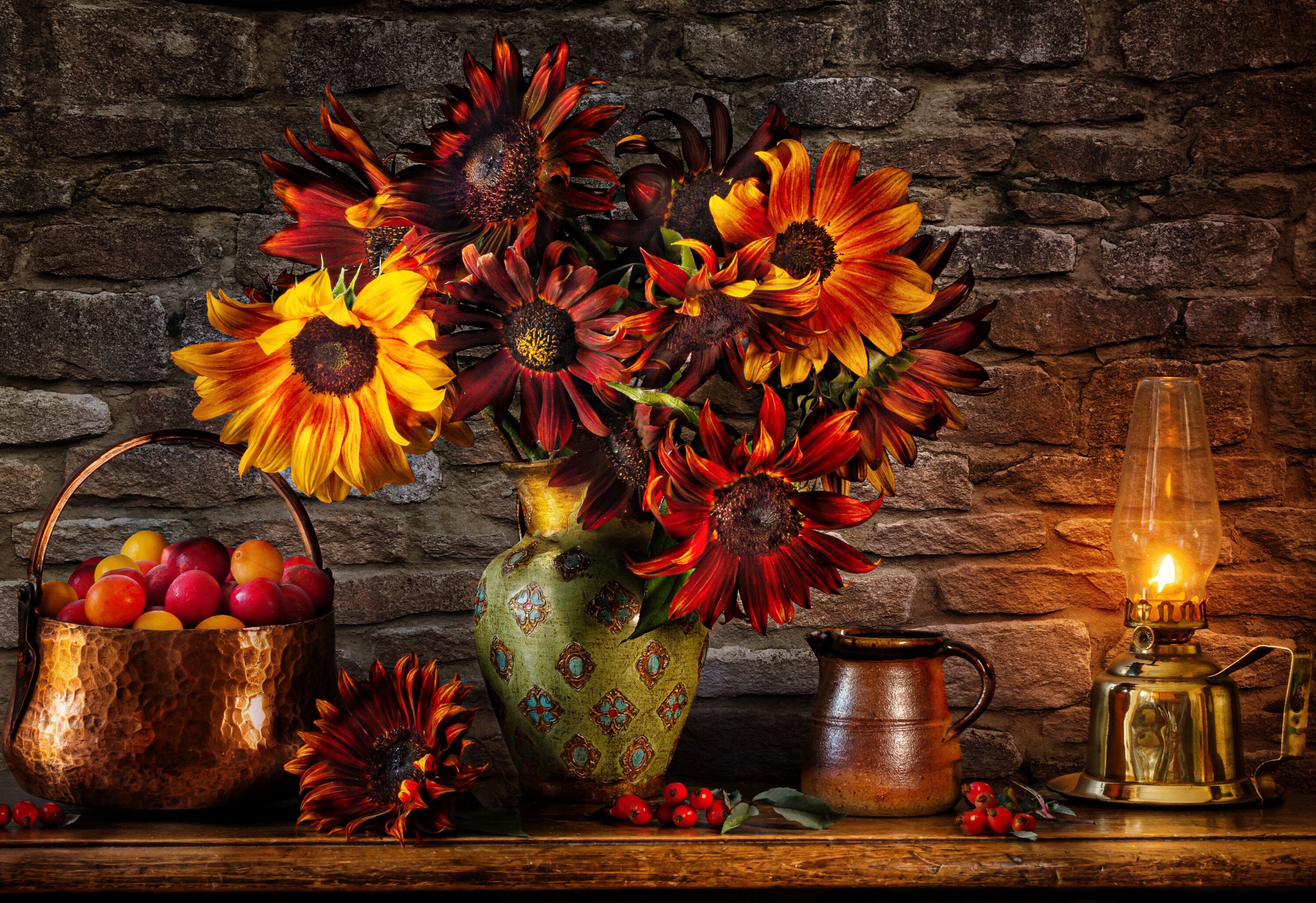 Огненные цветы