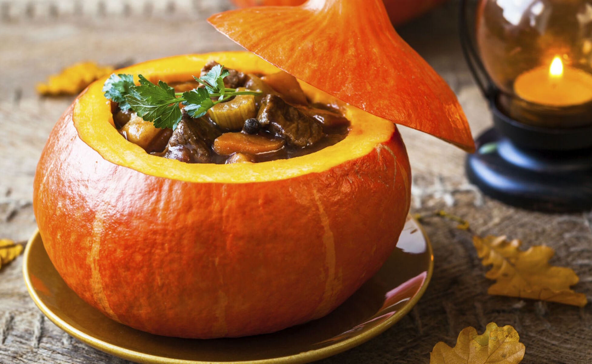 Гуляш в тыкве