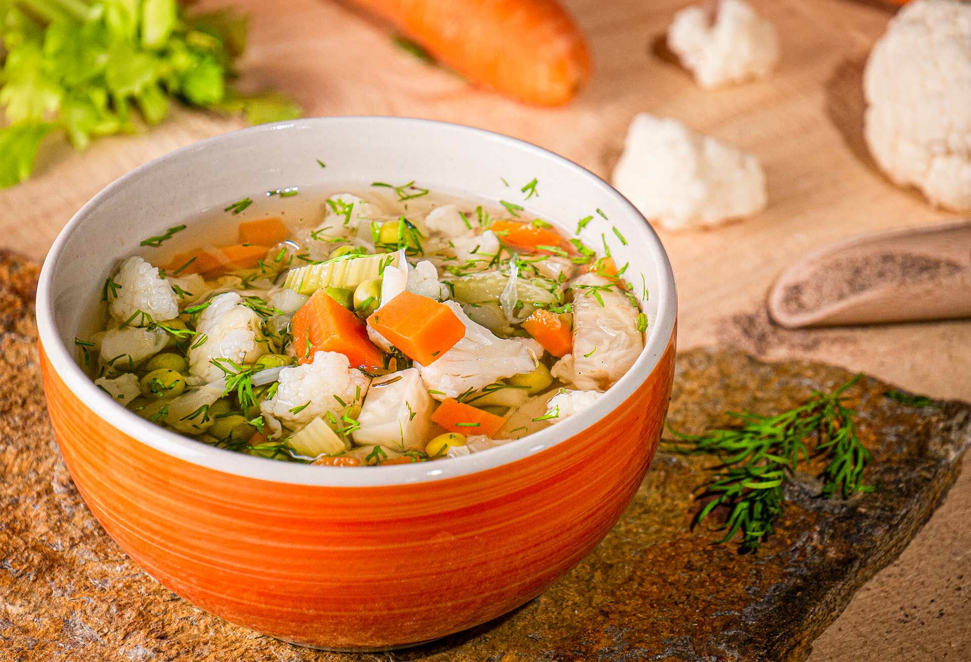 Суп овощной