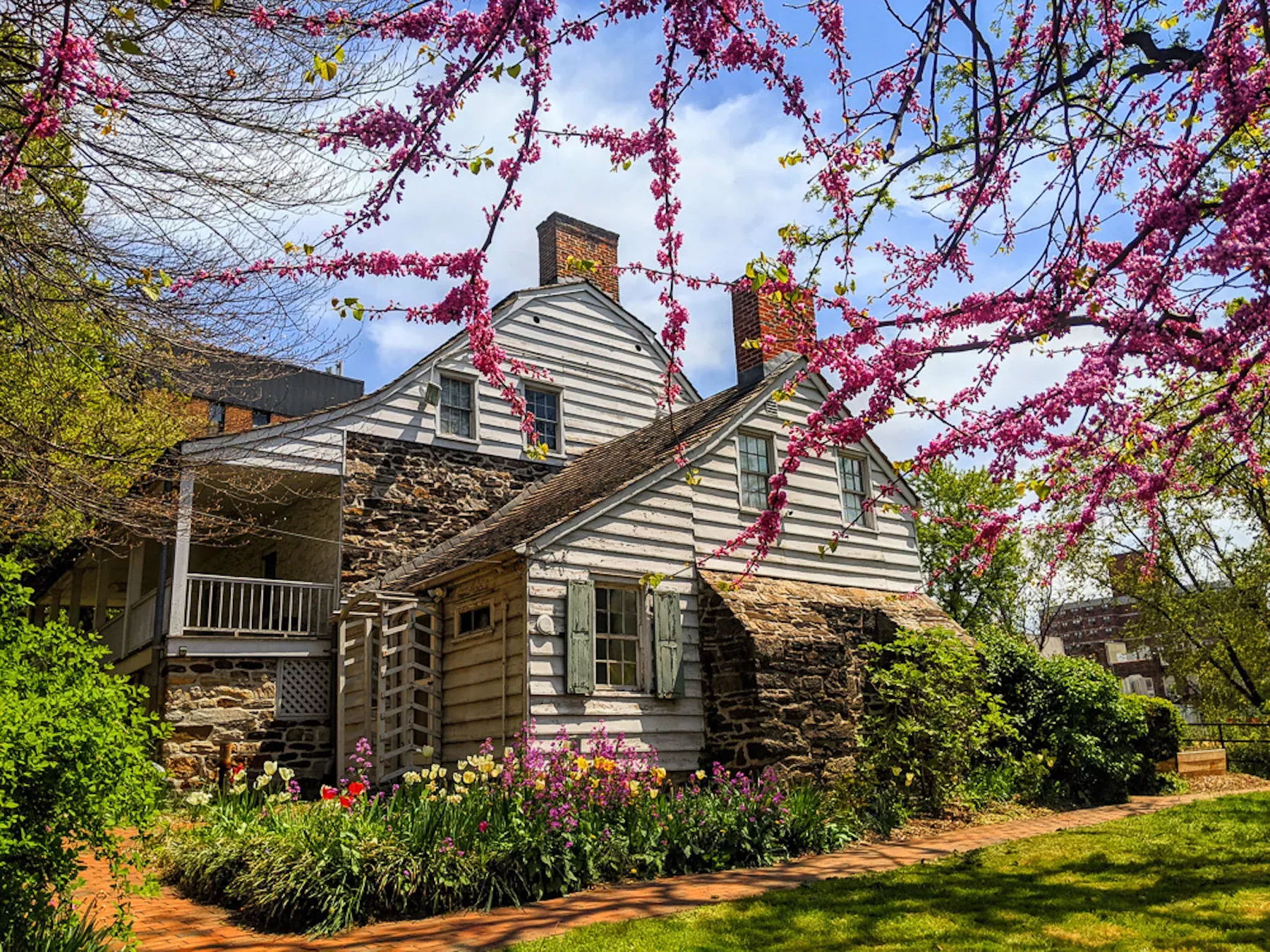 Весна на даче