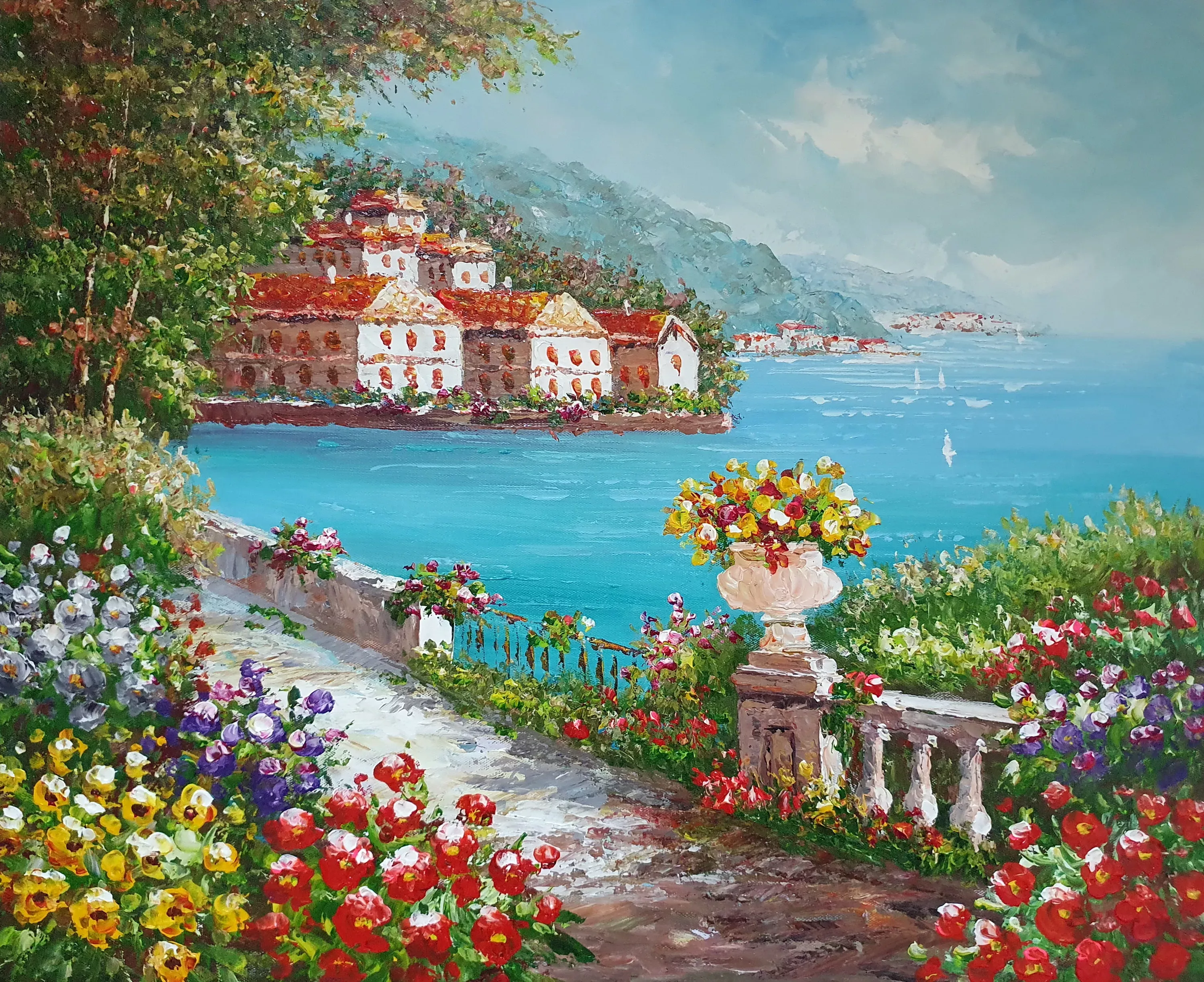 Цветущая площадка