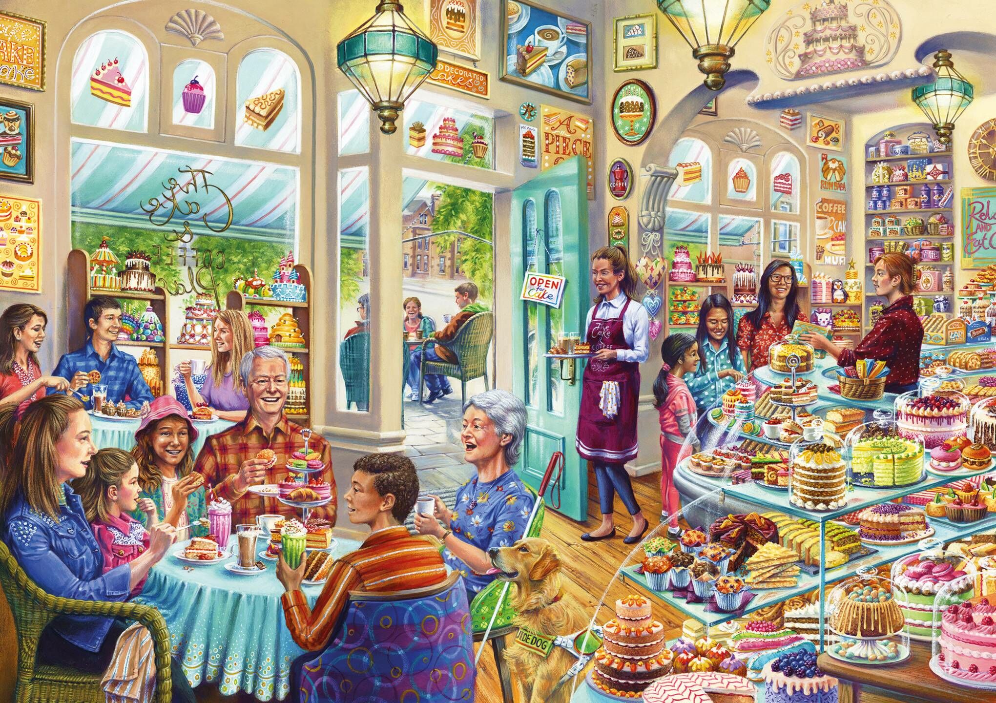 Сладкое кафе