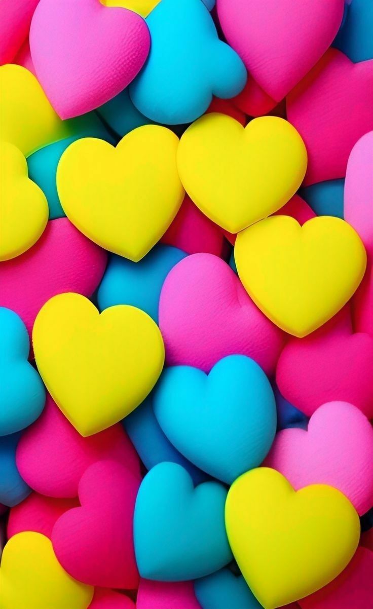 Объемные сердца