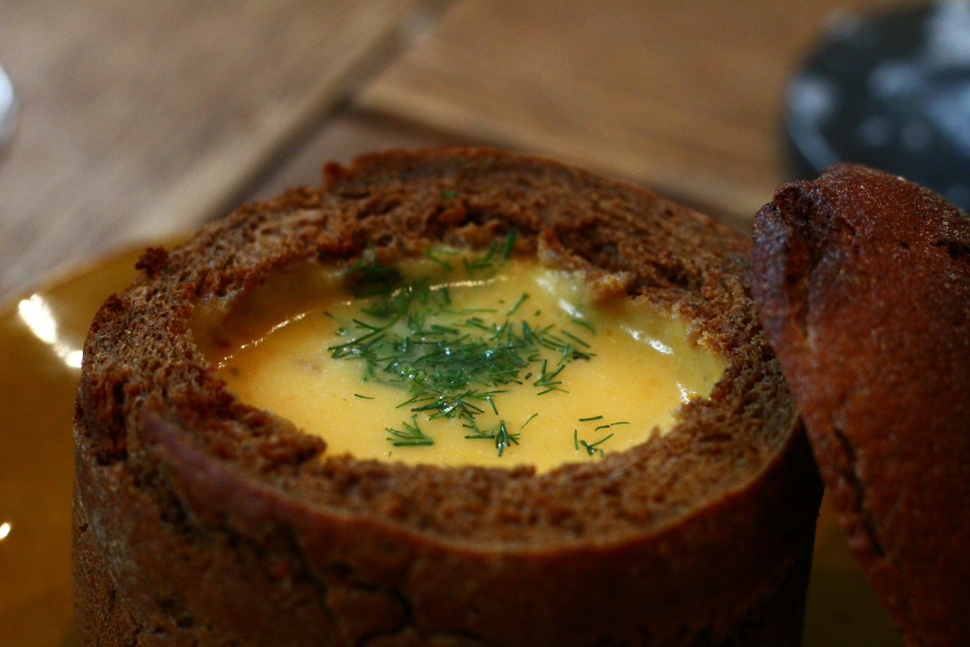 Супчик в хлебе