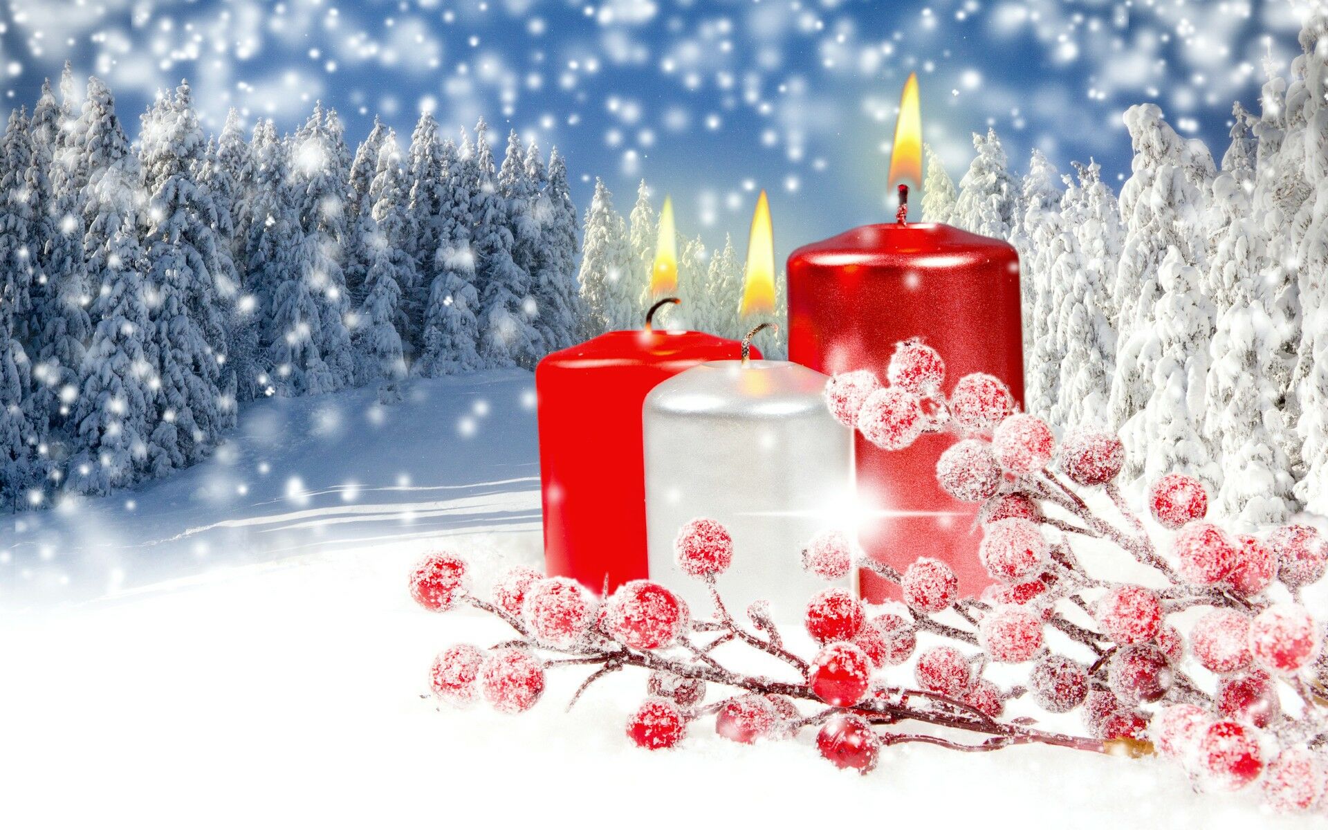 Зимние свечи