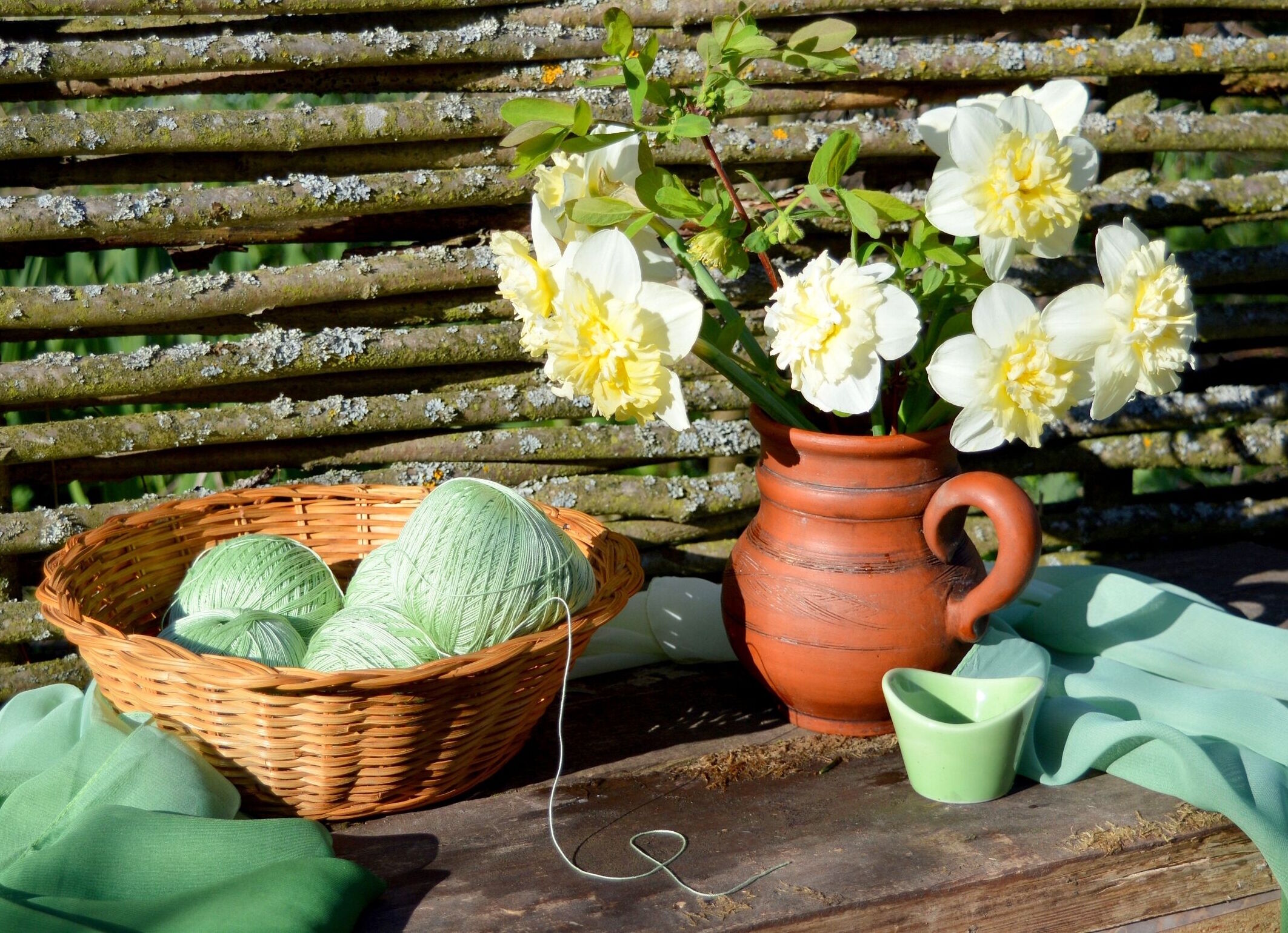 Нарциссы и нитки