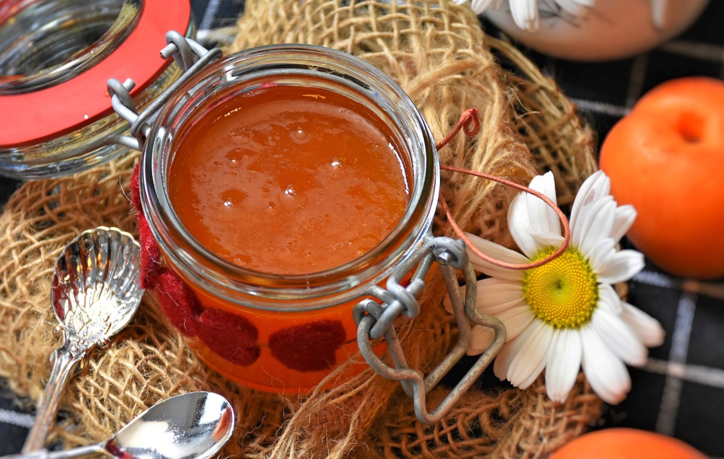 Джем мандариновый и ромашка