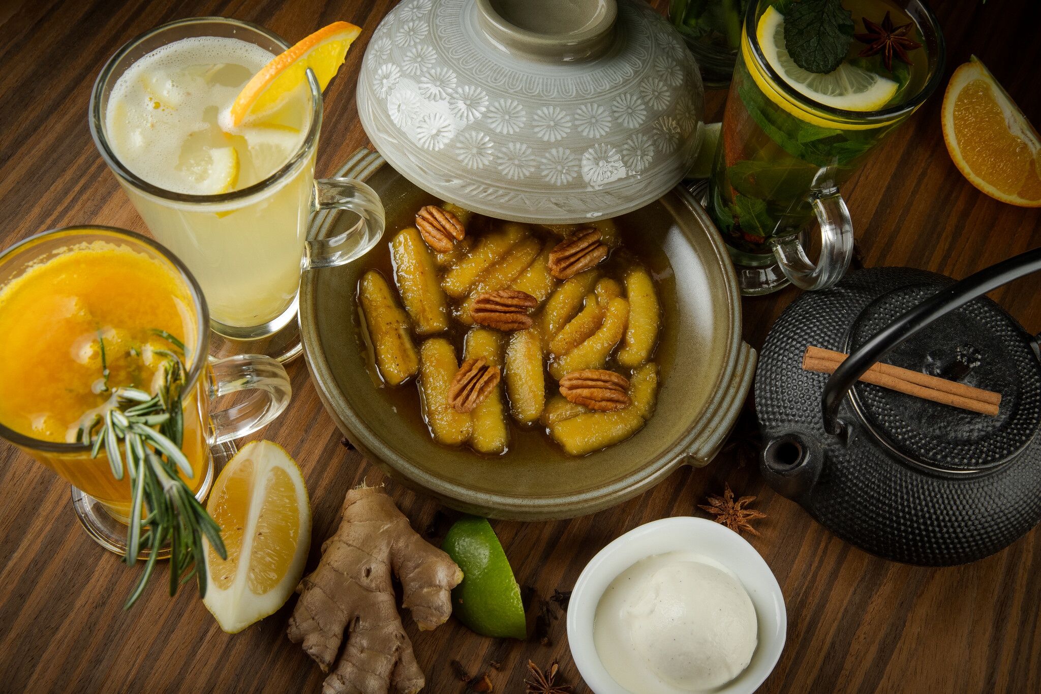 Чаи с имбирем