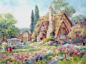 Хижина и сад