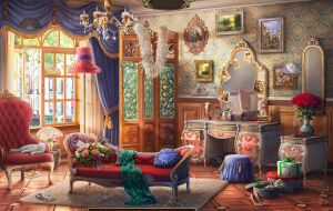 Комната леди