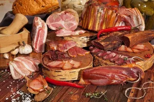 Мясо с красным перчиком