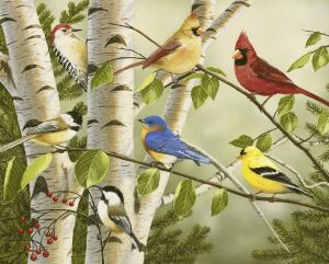 Лесные птички