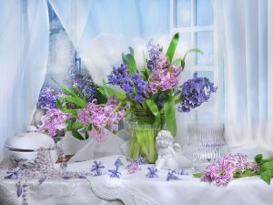 Гиацинты и бусы