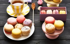 Макаруны в упаковке