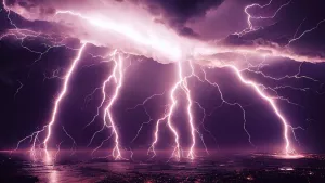 Страшные молнии