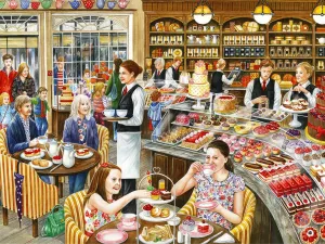 В кафе сладостей