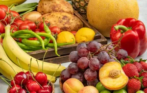 Черешня с овощами