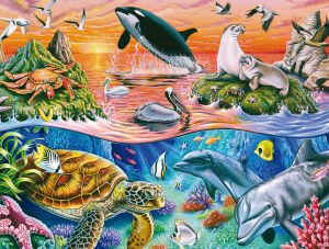 Обитатели морские