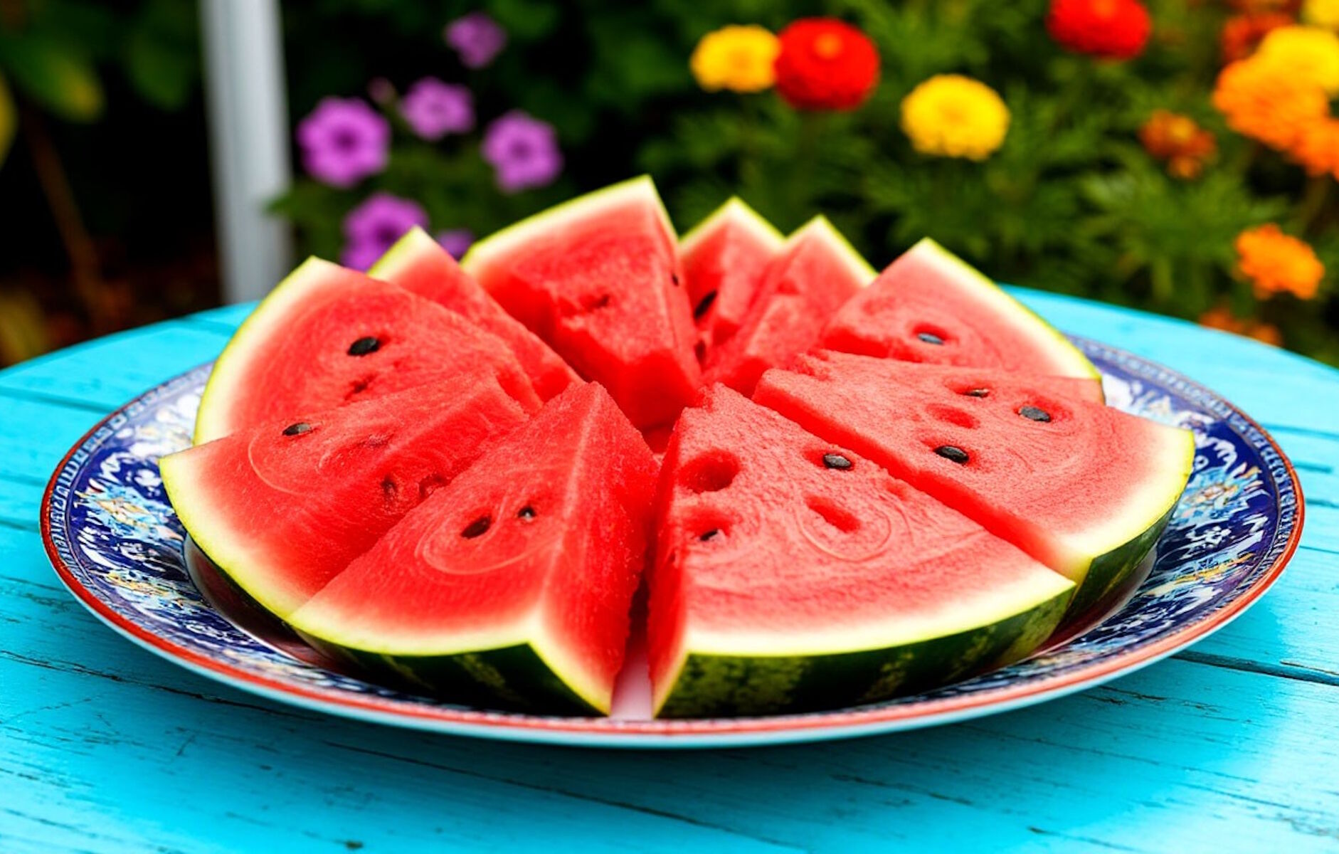 Резаный арбуз