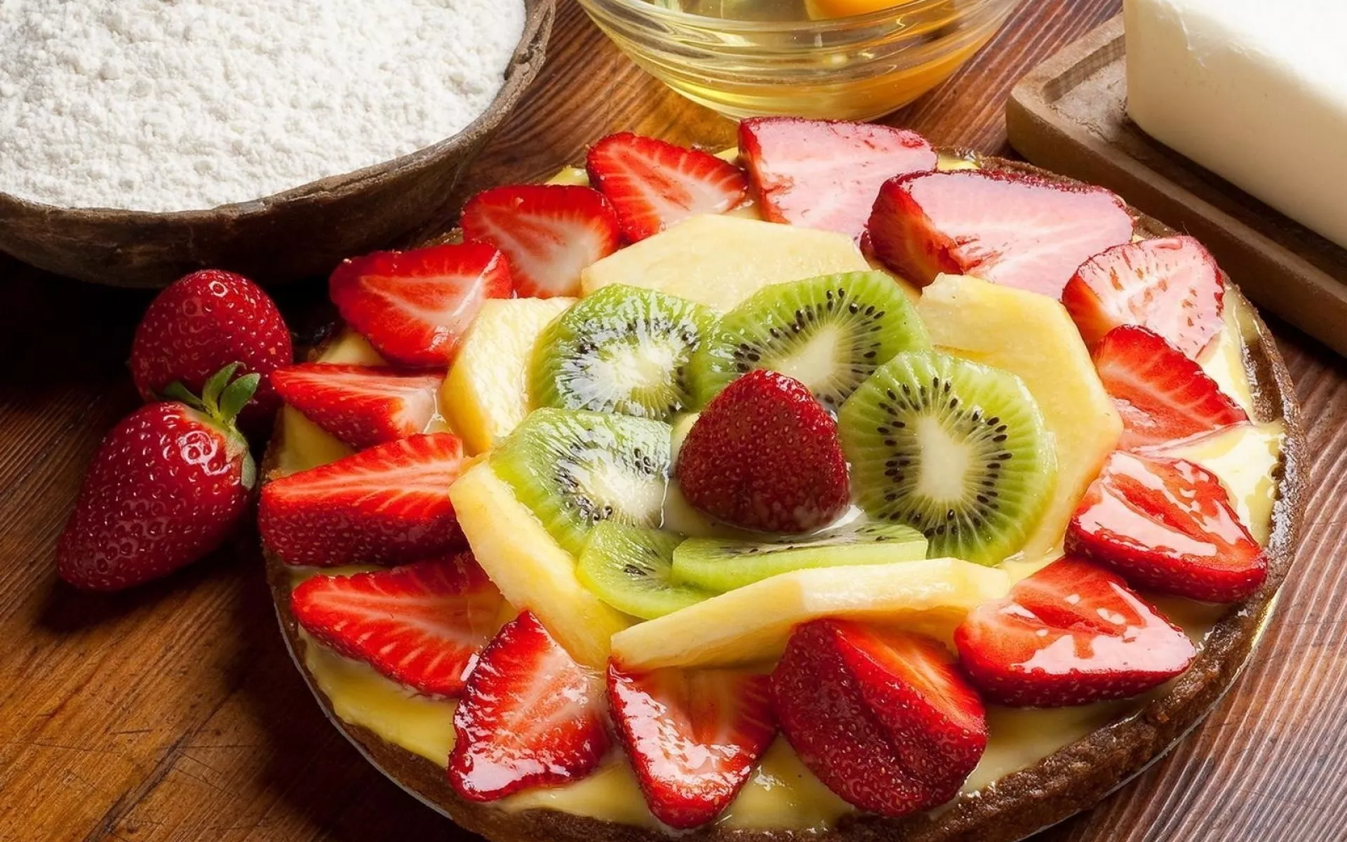 Десерт фруктовый