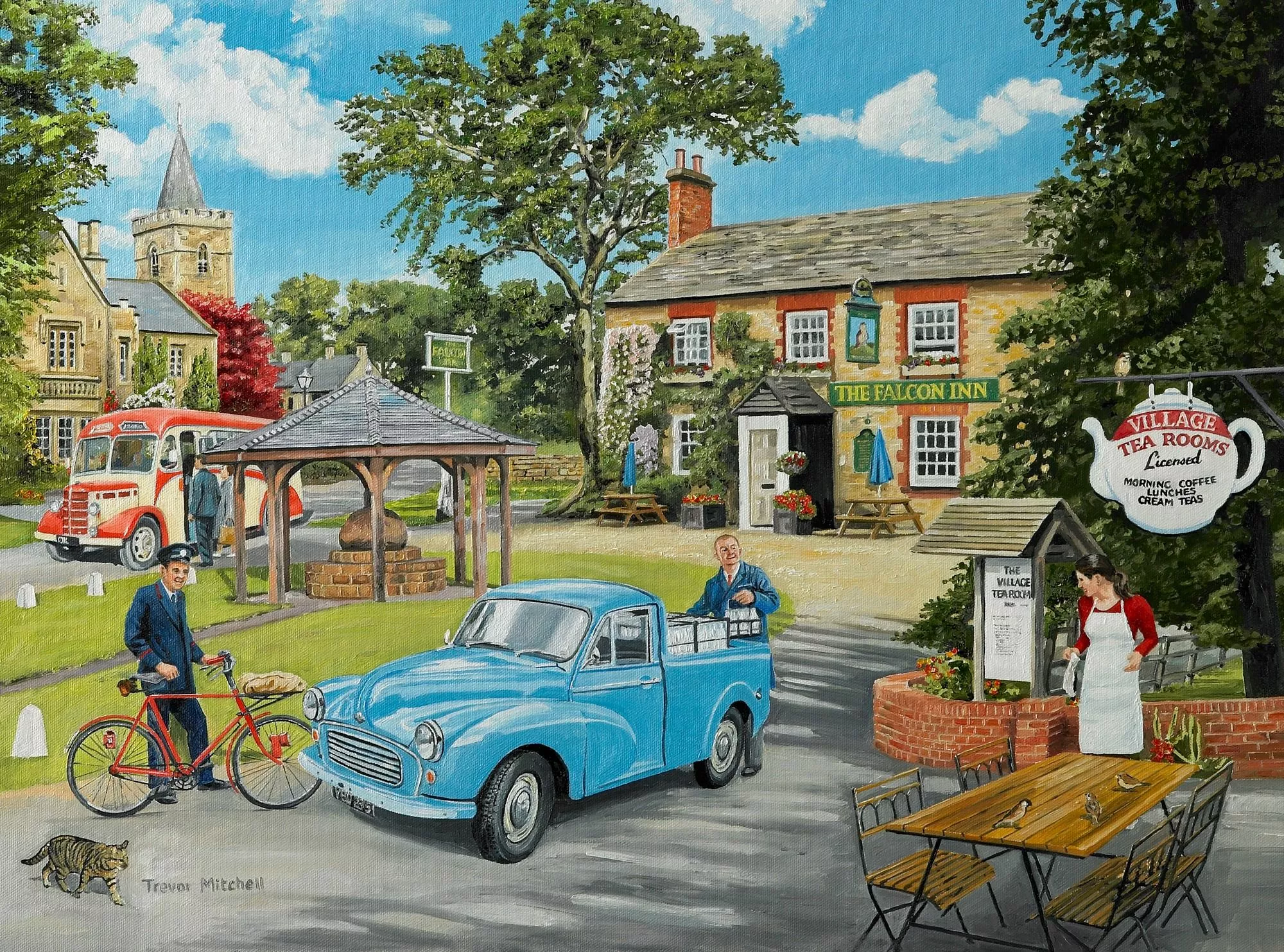 Молочник и кафе