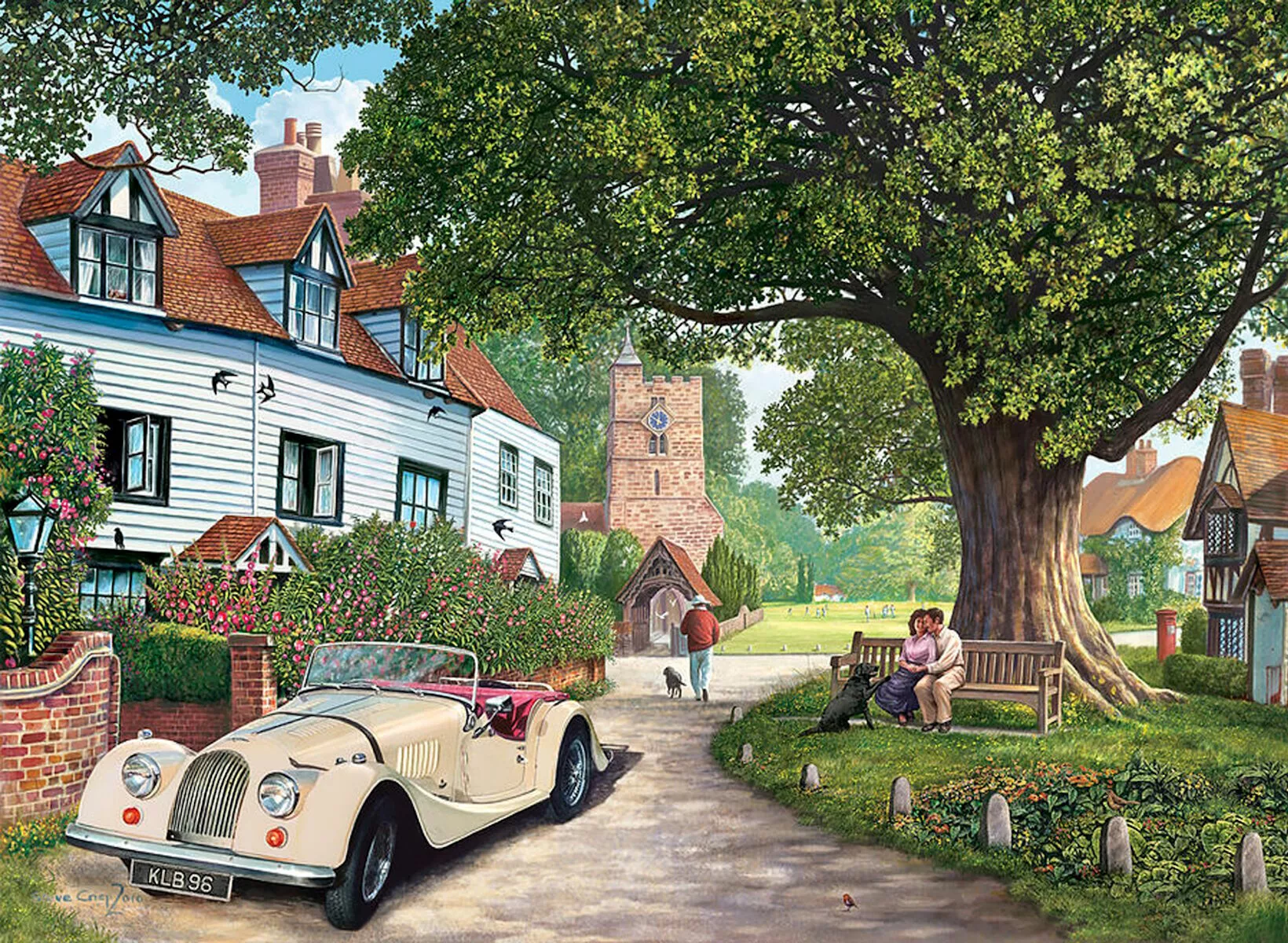 Двое на скамейке