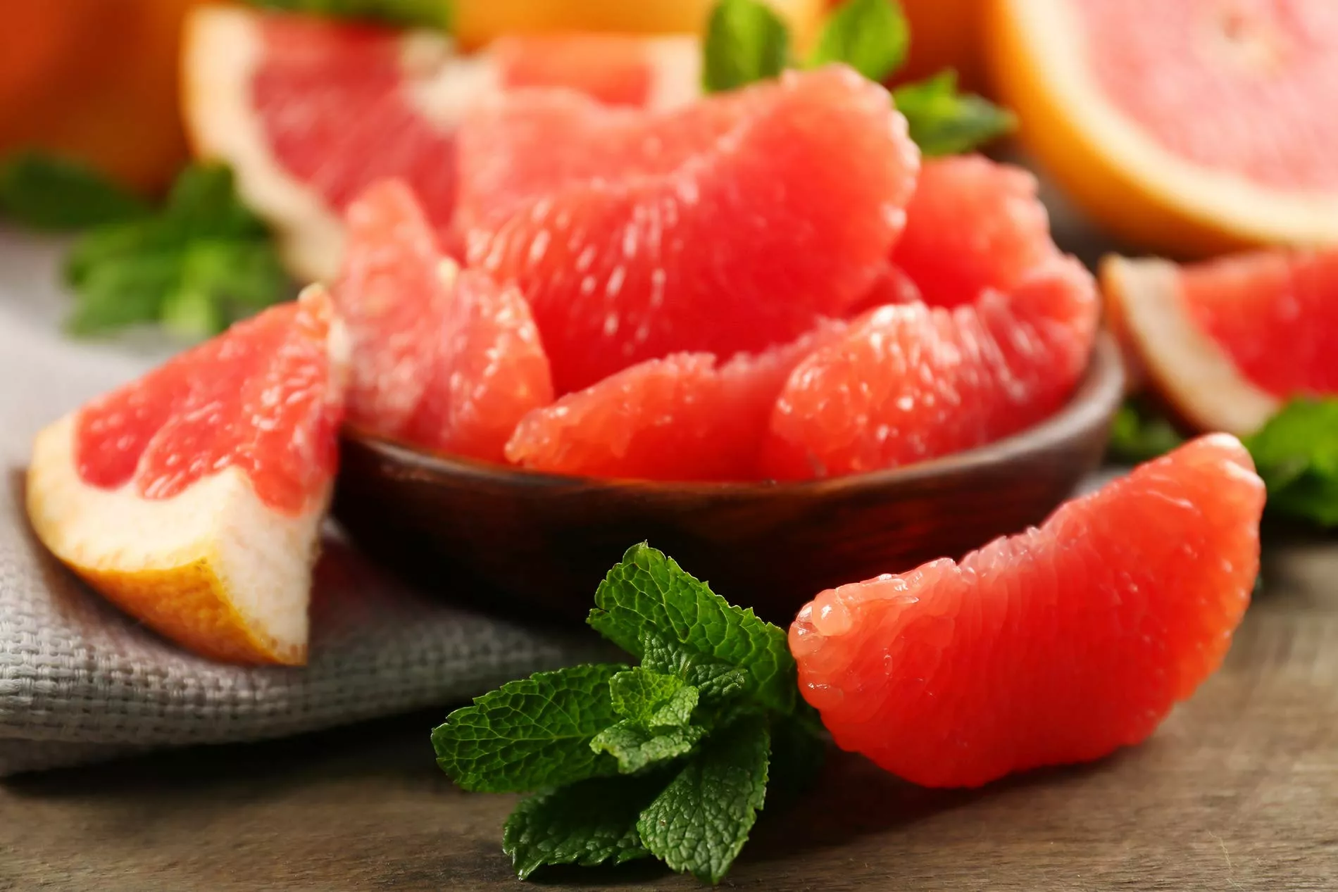 Грейпфрут и мята