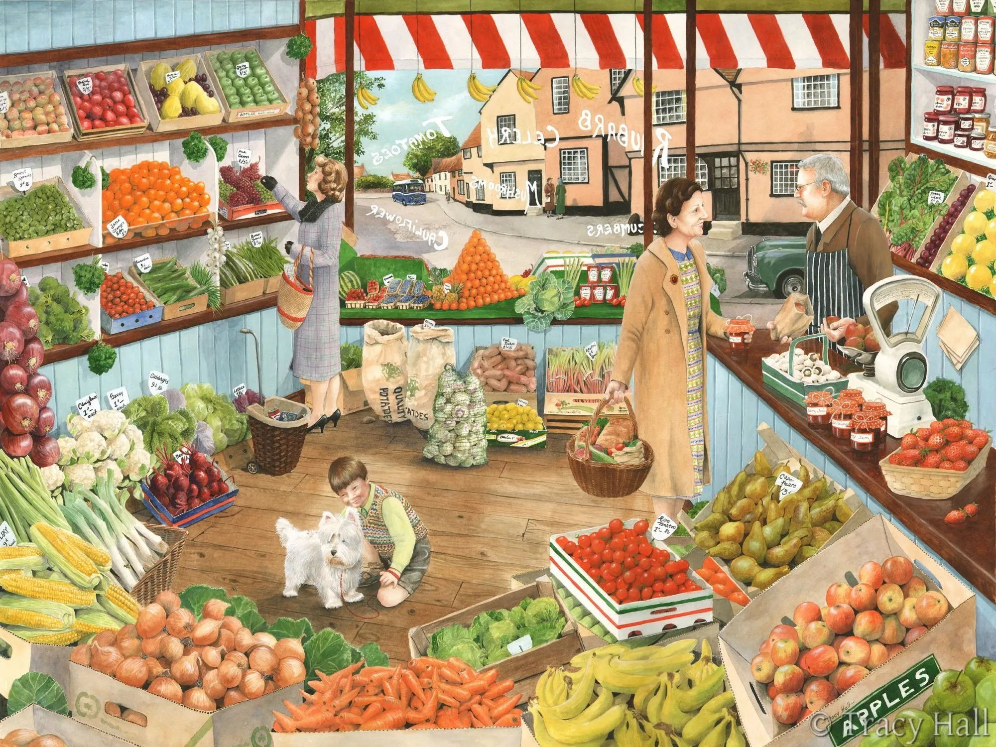 У дедушки в магазине