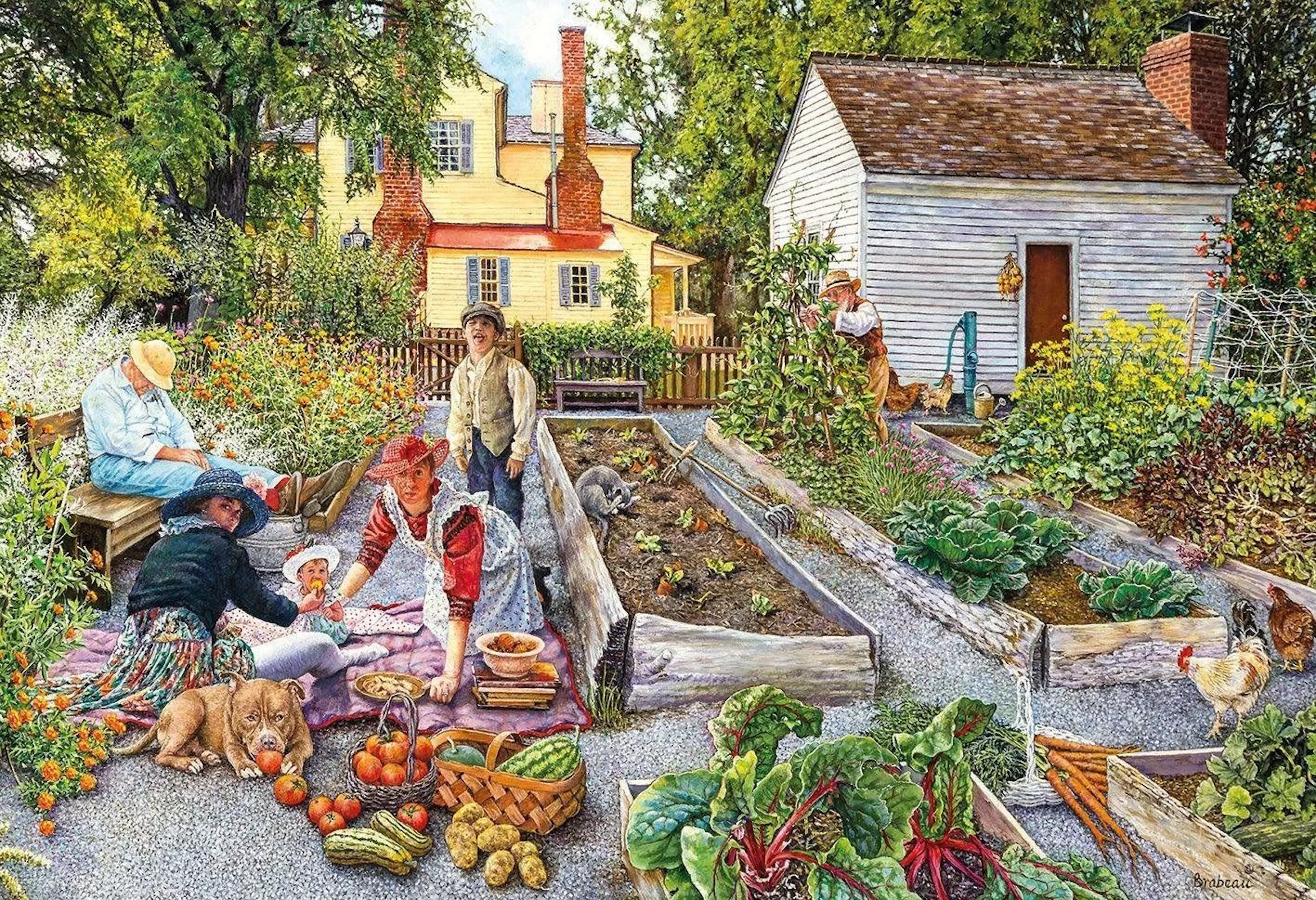 Дачный пикник