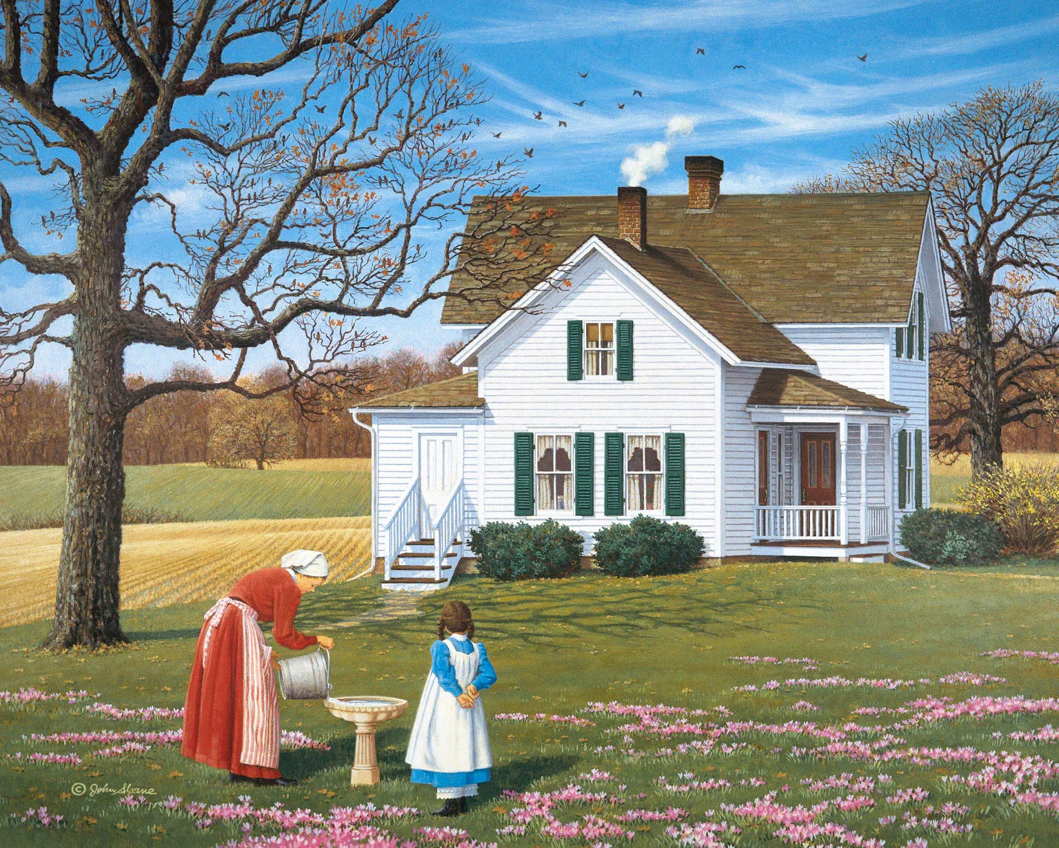 Вода для птиц