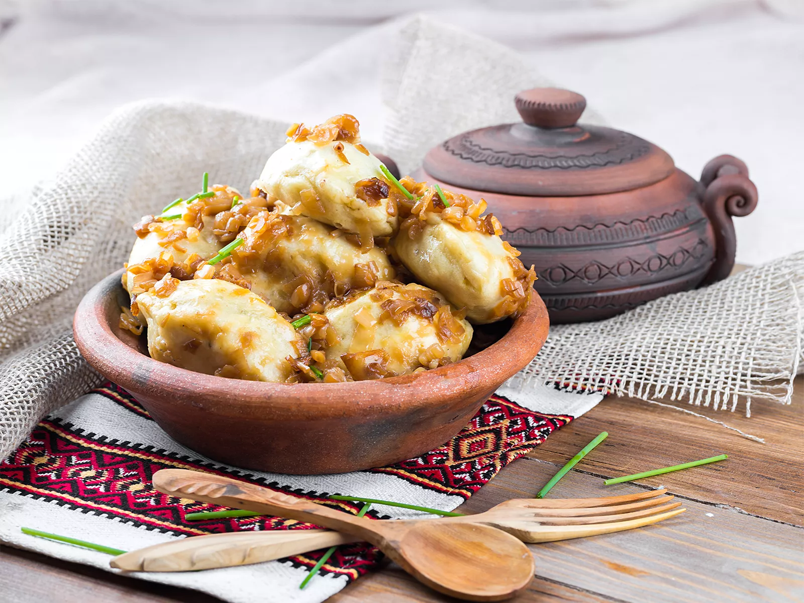 Картофельные галушки