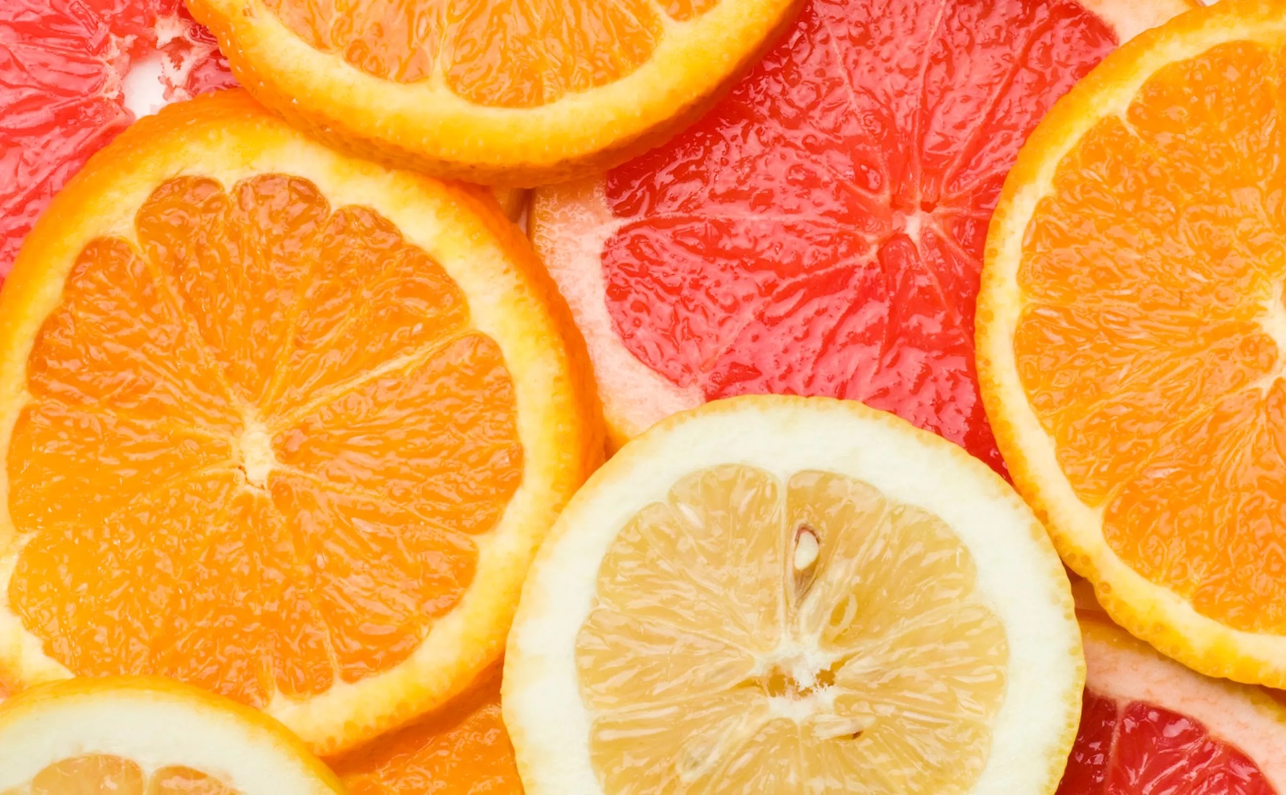 Красные и желтые