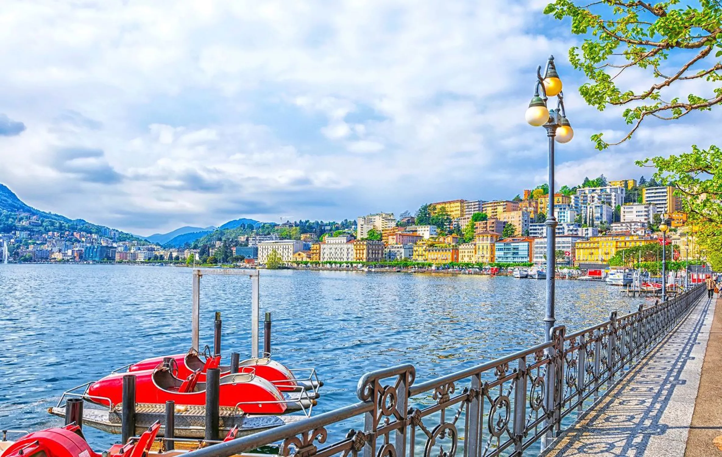 Озеро Лугано